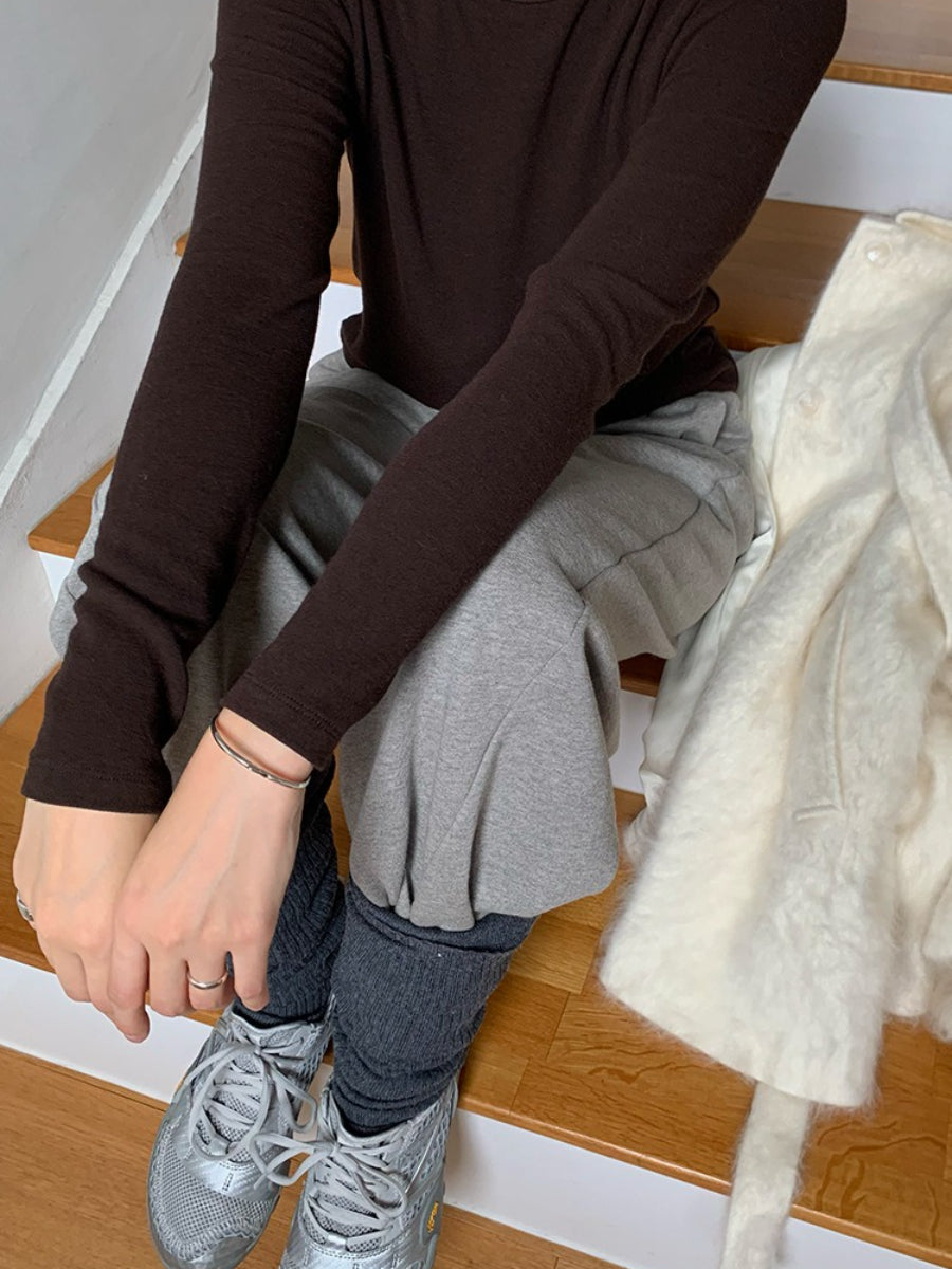 BACK CHARM KNIT 2477