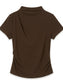 MINIMAL MOCK NECK TOP 2484