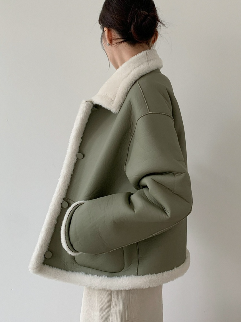 フェイクムートンジャケット 2203