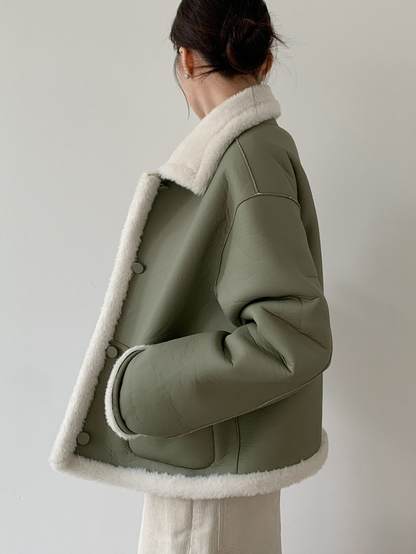 フェイクムートンジャケット 2203