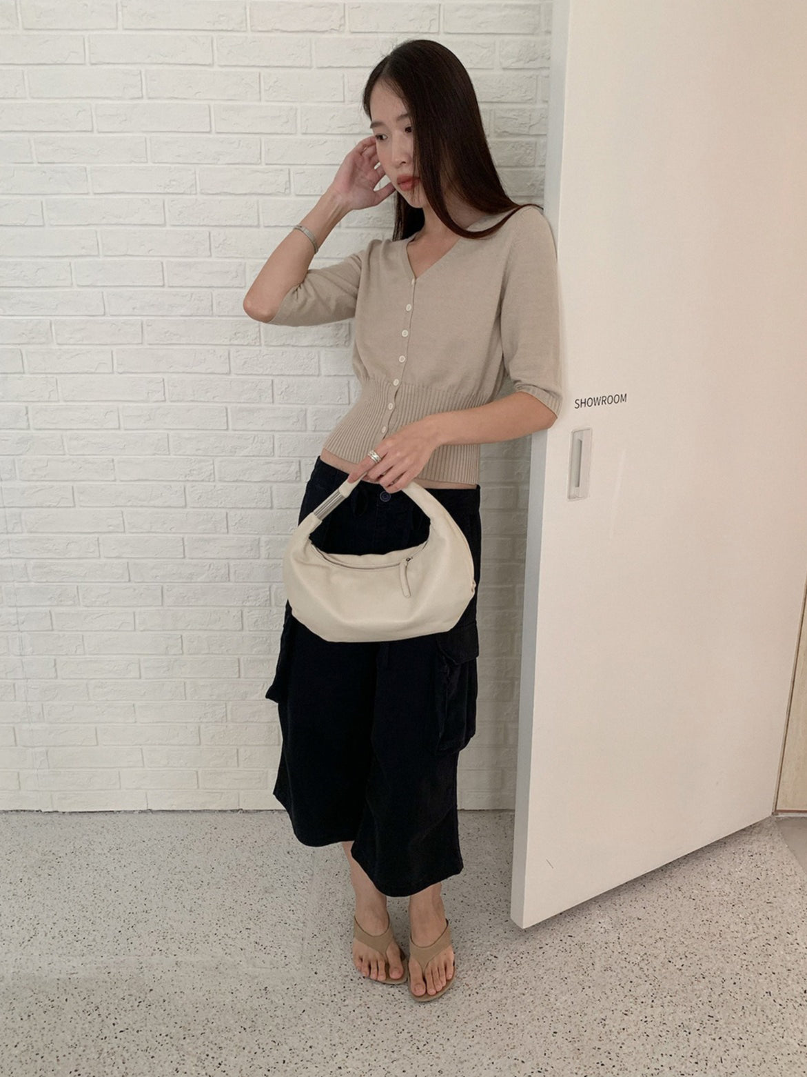 HIGH-WAIST CARDIGAN 2455