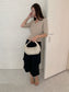 HIGH-WAIST CARDIGAN 2455