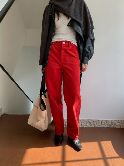 CORDUROY RETRO PANTS 2492