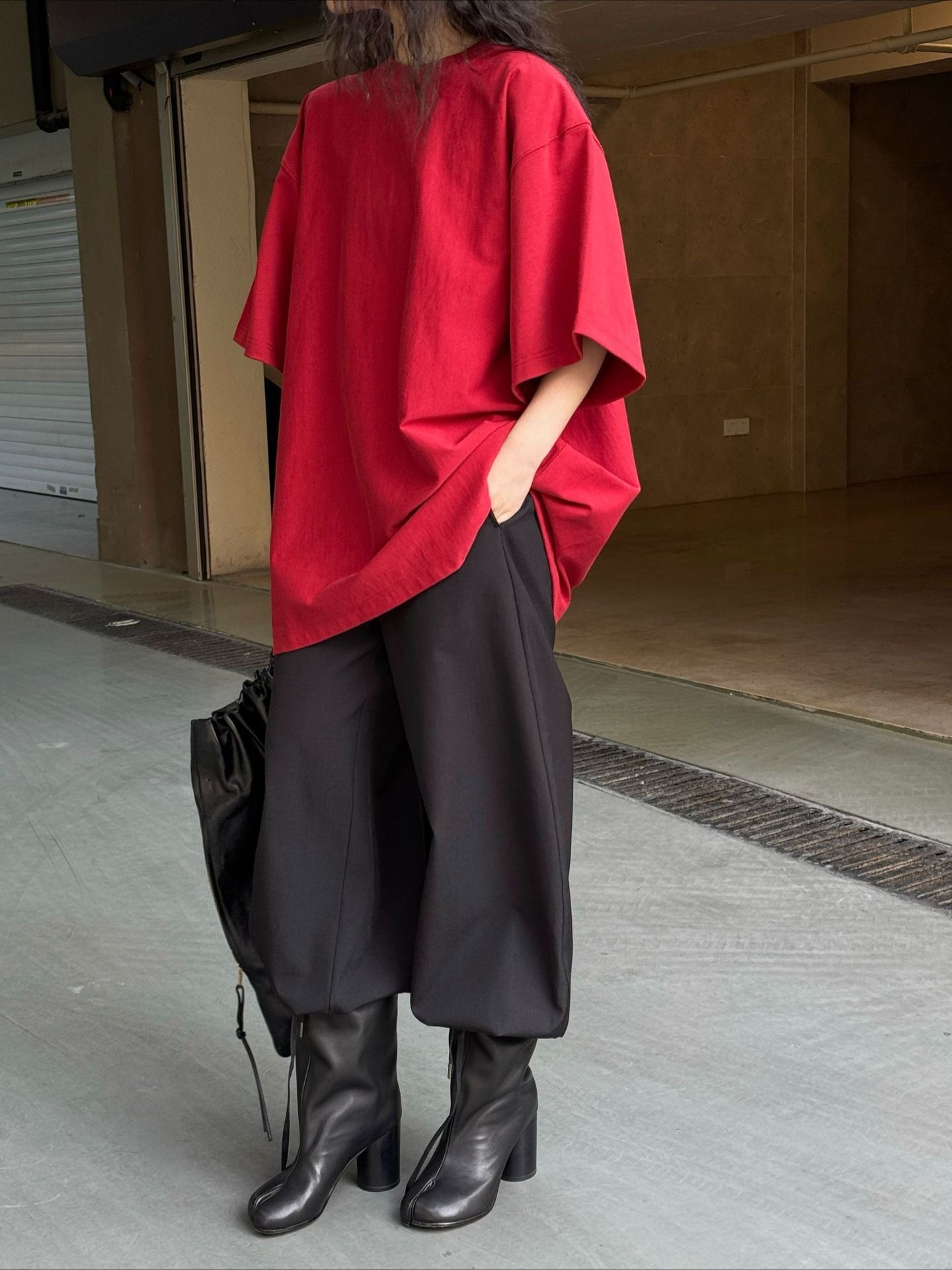 オーバーシンプルTシャツ 2429