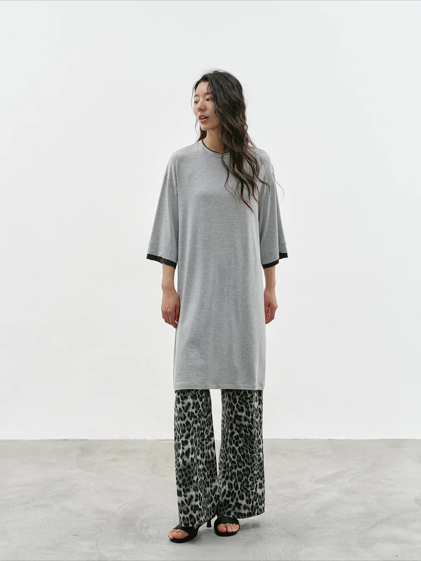 ニュアンスロングTシャツ2359