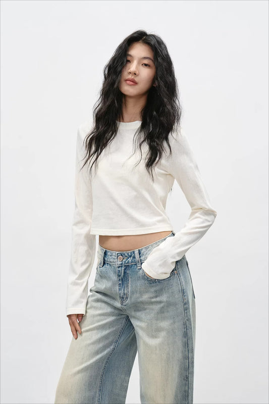 ショートクルーネックTシャツ 2288