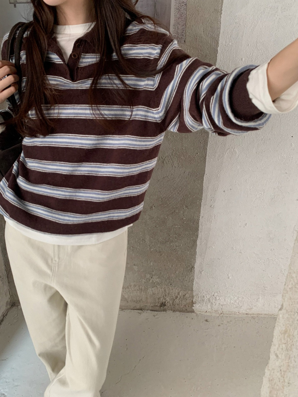 RETRO POLO SWEATER 2449