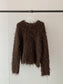 SHAGGY CREW KNIT 2499