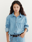 BASIC FIT DENIM SHIRT 2133