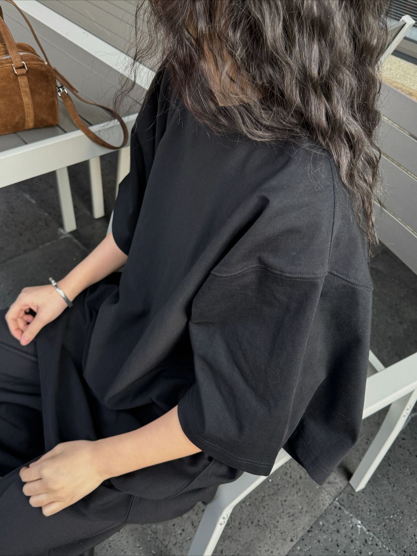 オーバーシンプルTシャツ 2429
