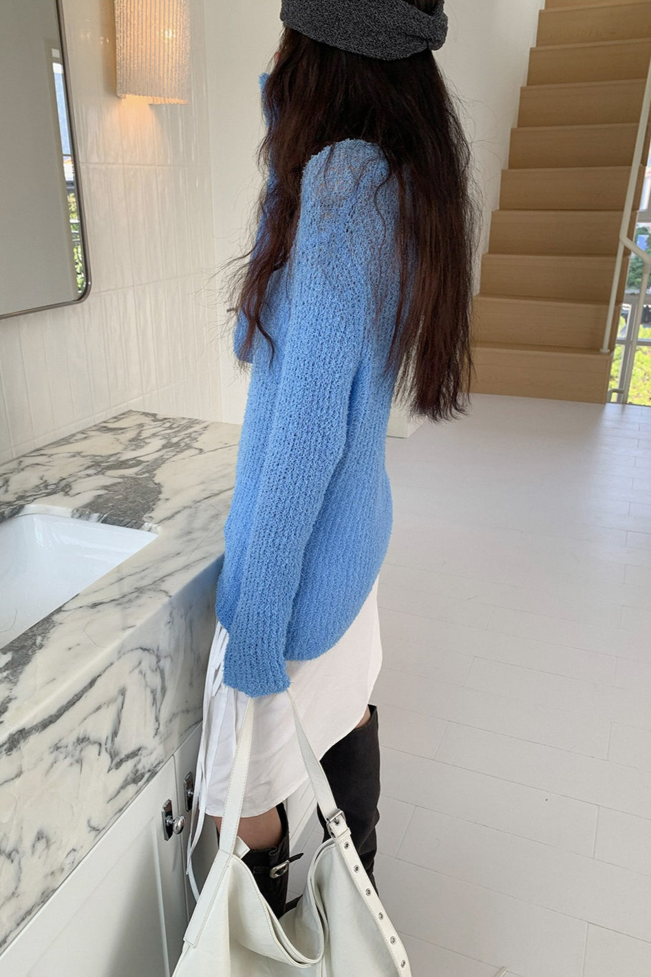 LOOSE ROUND NECK KNIT 2319