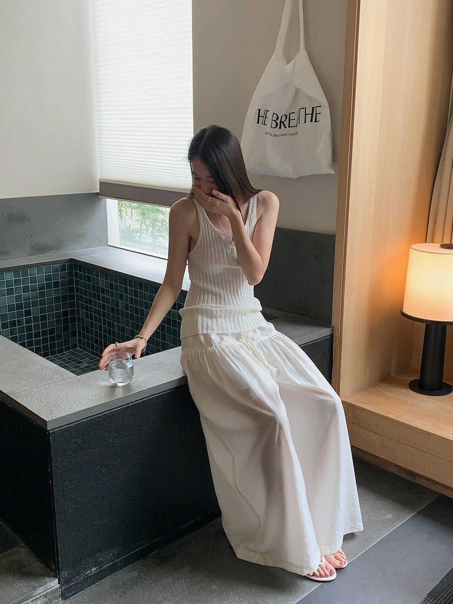 リブヘンリーニットタンク 2368