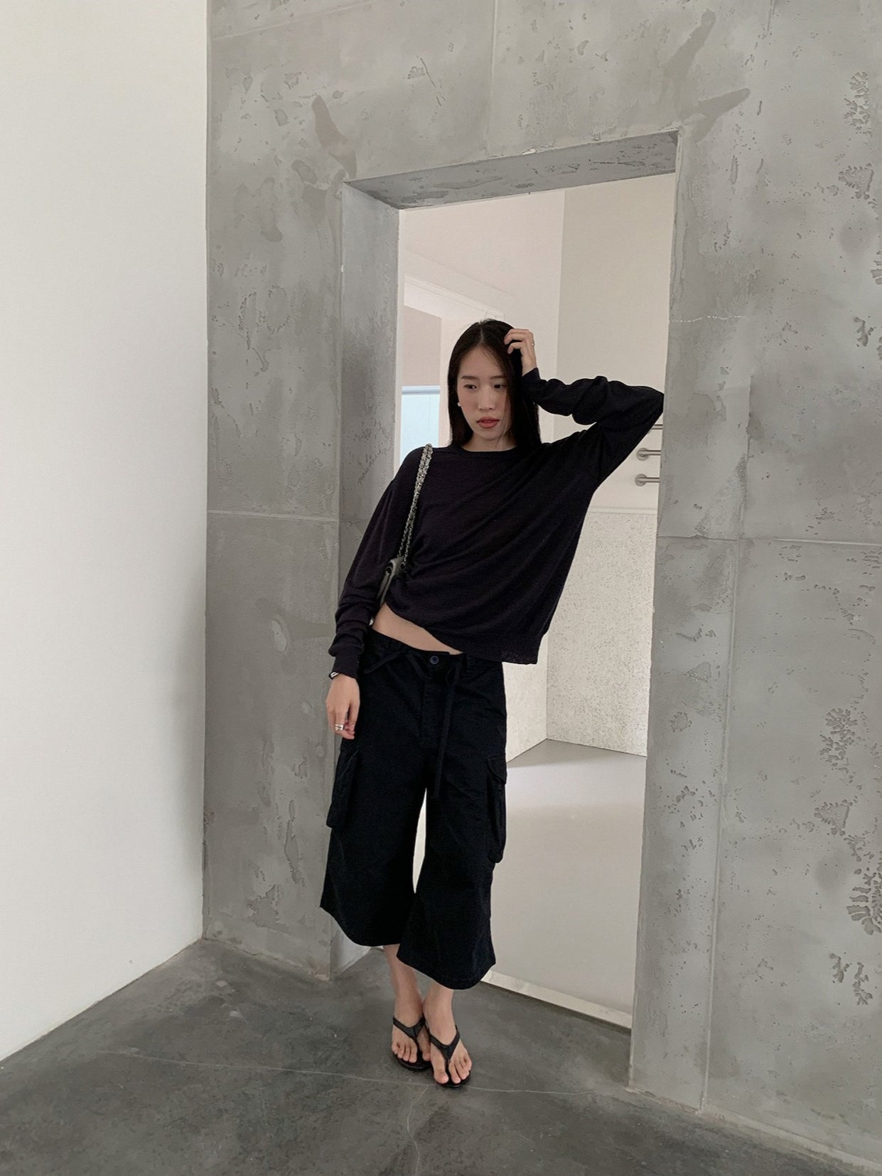 RELAXED WOOL-BLEND KNIT 2463