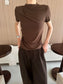 MINIMAL MOCK NECK TOP 2484