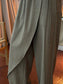 LAYERED SKIRT WIDE PANTS 2512