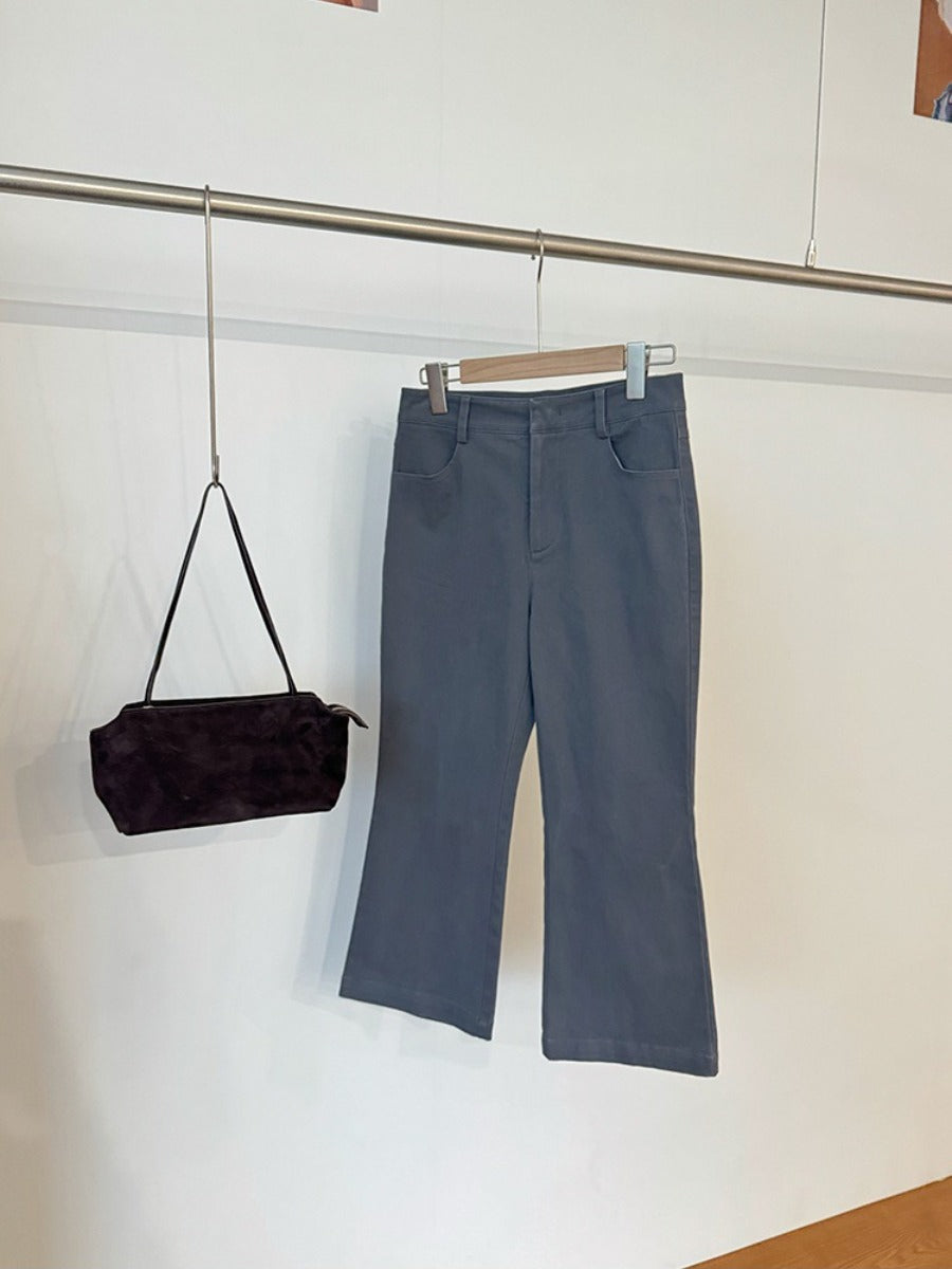 CROPPED FLARE PANTS 2471