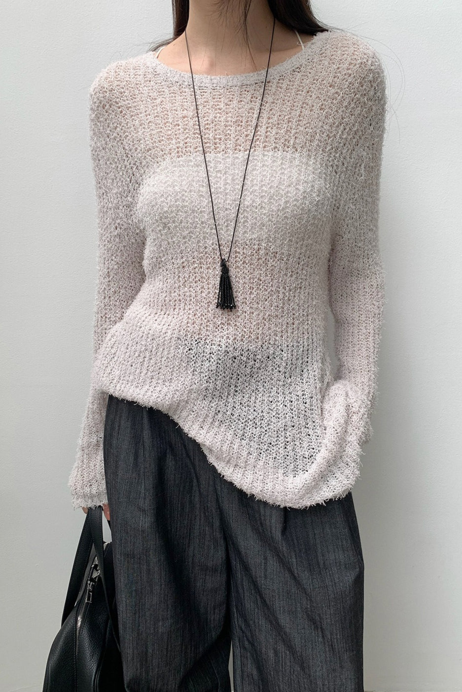 LOOSE ROUND NECK KNIT 2319