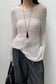 LOOSE ROUND NECK KNIT 2319