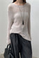LOOSE ROUND NECK KNIT 2319