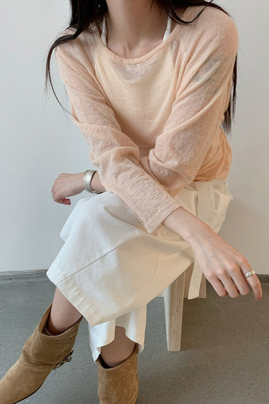 2WAY SHEER CARDIGAN 2303