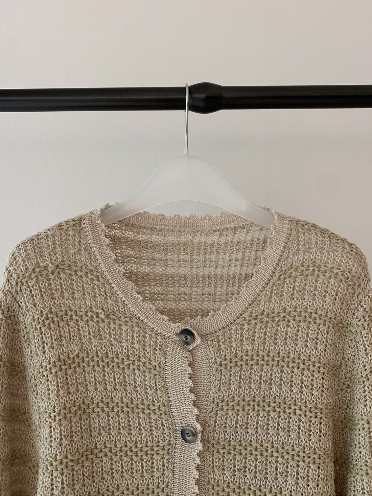 VINTAGE TEXTURED CARDIGAN 2458