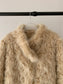 FLUFFY ECO FUR COAT 2501