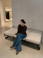 SHAGGY CREW KNIT 2499