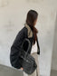 FUR COLLAR ZIP JACKET 2503