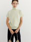 HALF-SLEEVE TURTLENECK KNIT 2126