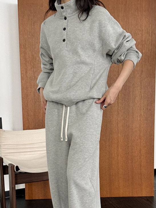 スタンドカラープルオーバー 2197