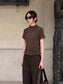 MINIMAL MOCK NECK TOP 2484