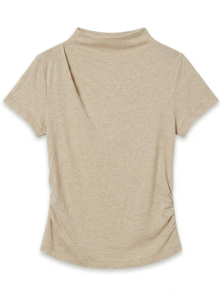 MINIMAL MOCK NECK TOP 2484