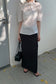 WRAP DETAIL LONG SKIRT 2308