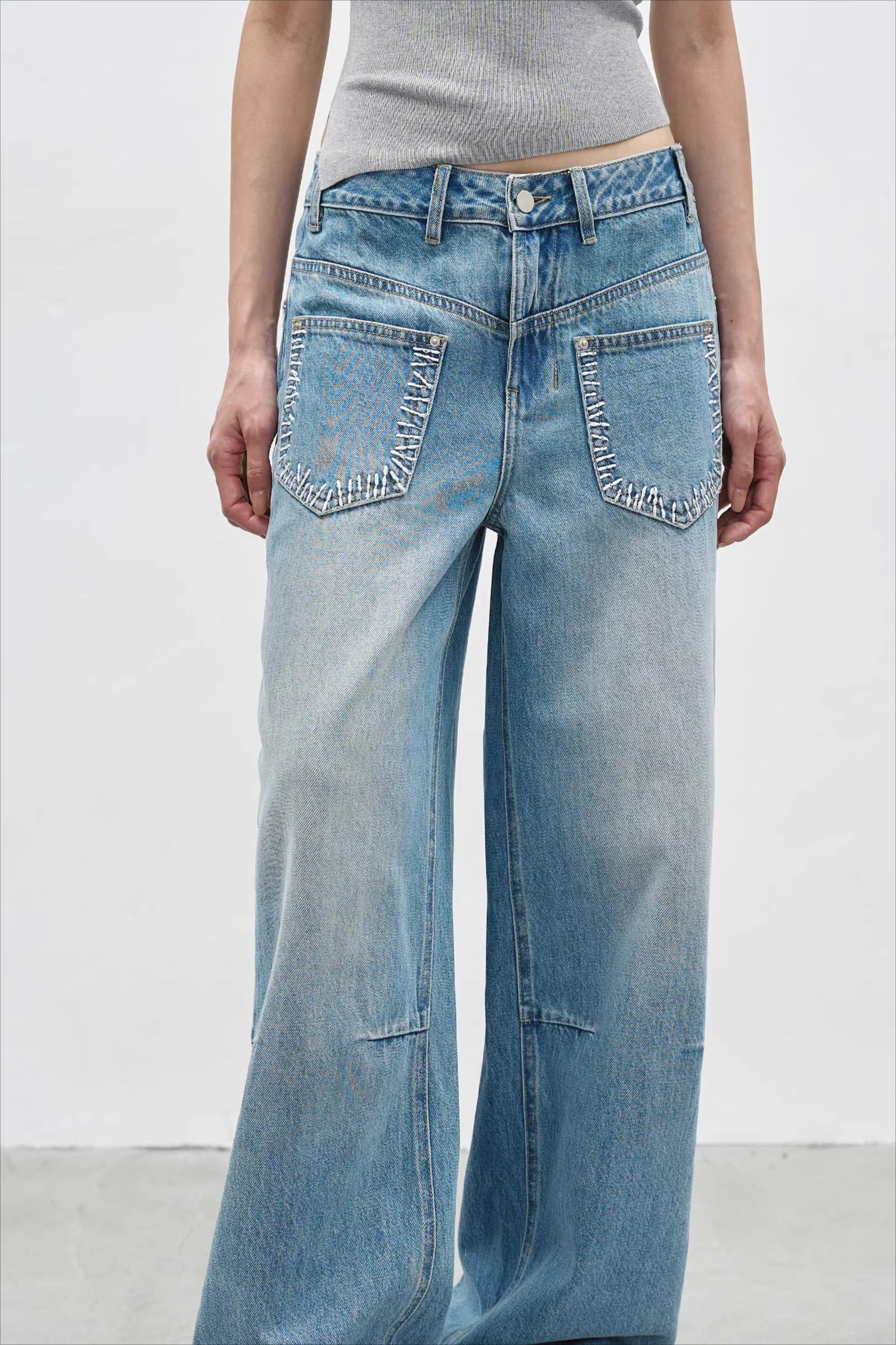 スッテチバギーデニムパンツ 2258 – gypsophila