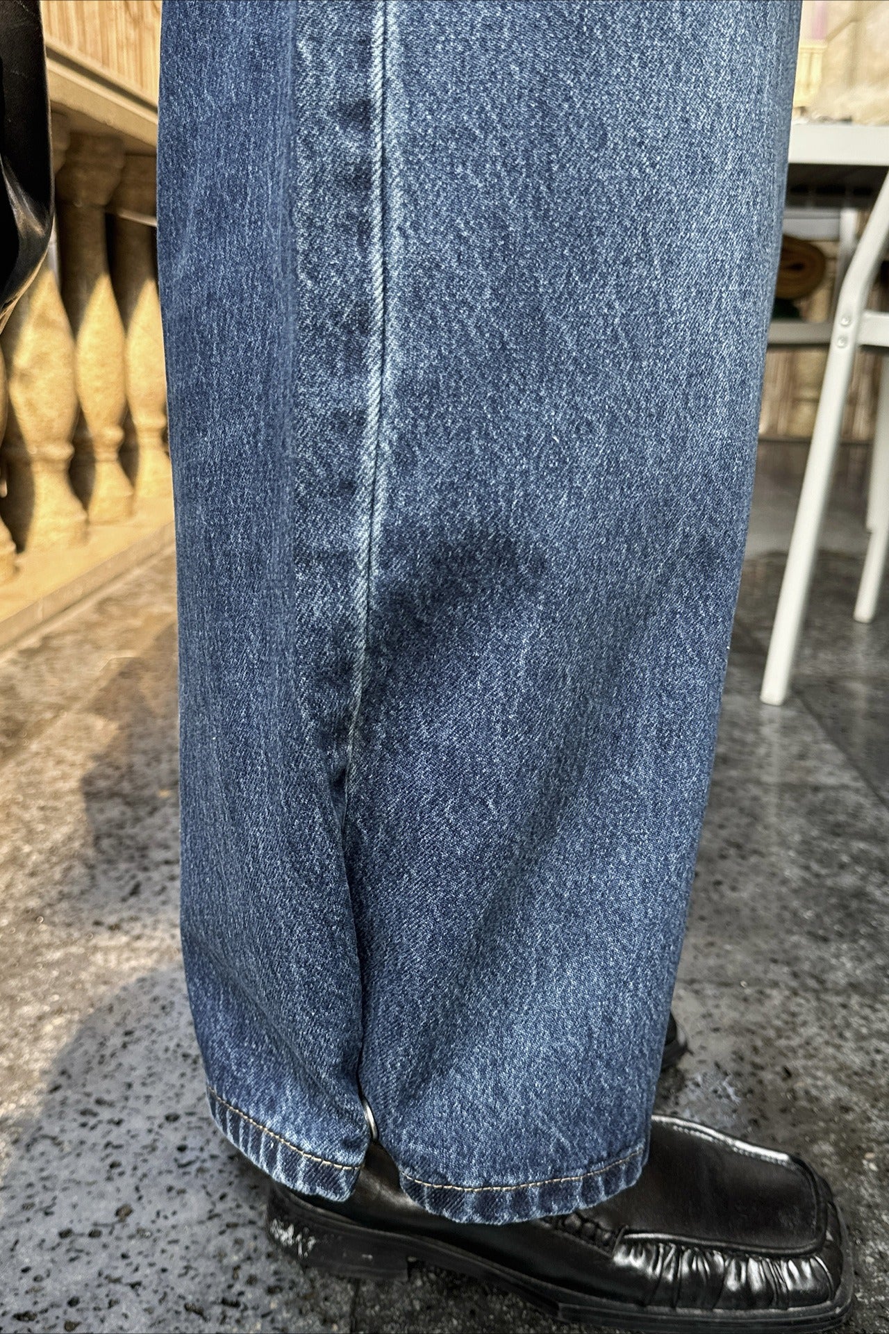 ライトワイドデニムパンツ 2274