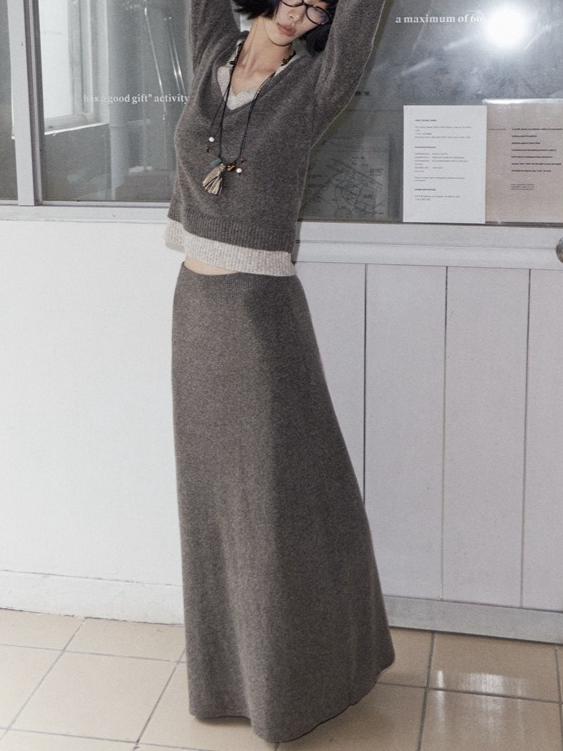 ソフトニットスカート 2212