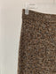 MIXED KNIT FITTED SKIRT 2469
