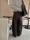 BELTED WIDE PANTS 2483