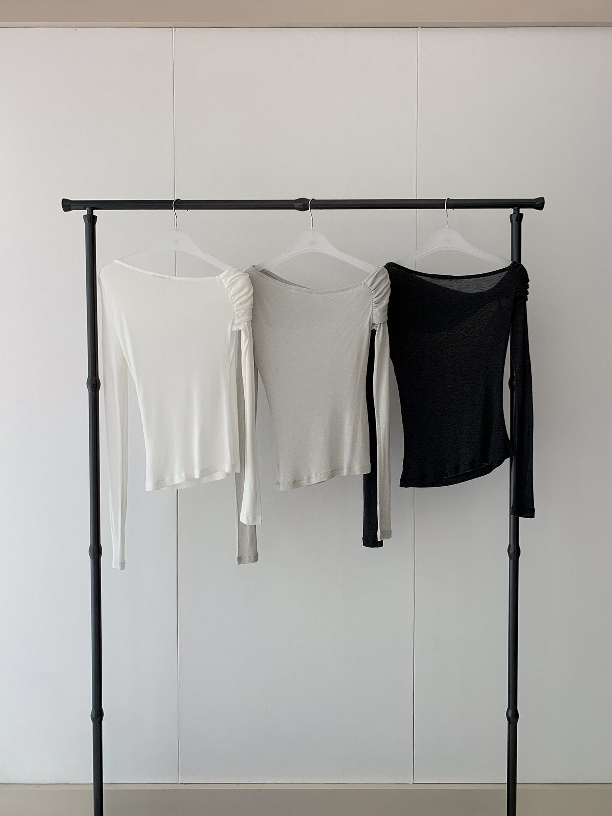 ONE-SHOULDER SHEER TOP 2467