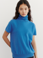HALF-SLEEVE TURTLENECK KNIT 2126