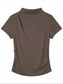 MINIMAL MOCK NECK TOP 2484