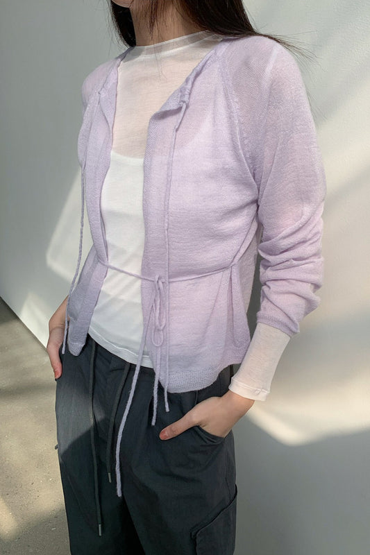 2WAY SHEER CARDIGAN 2303