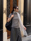 MINIMAL MOCK NECK TOP 2484