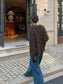 SHAGGY CREW KNIT 2499