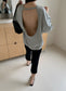 OPEN-BACK SWEATSHIRT 2446