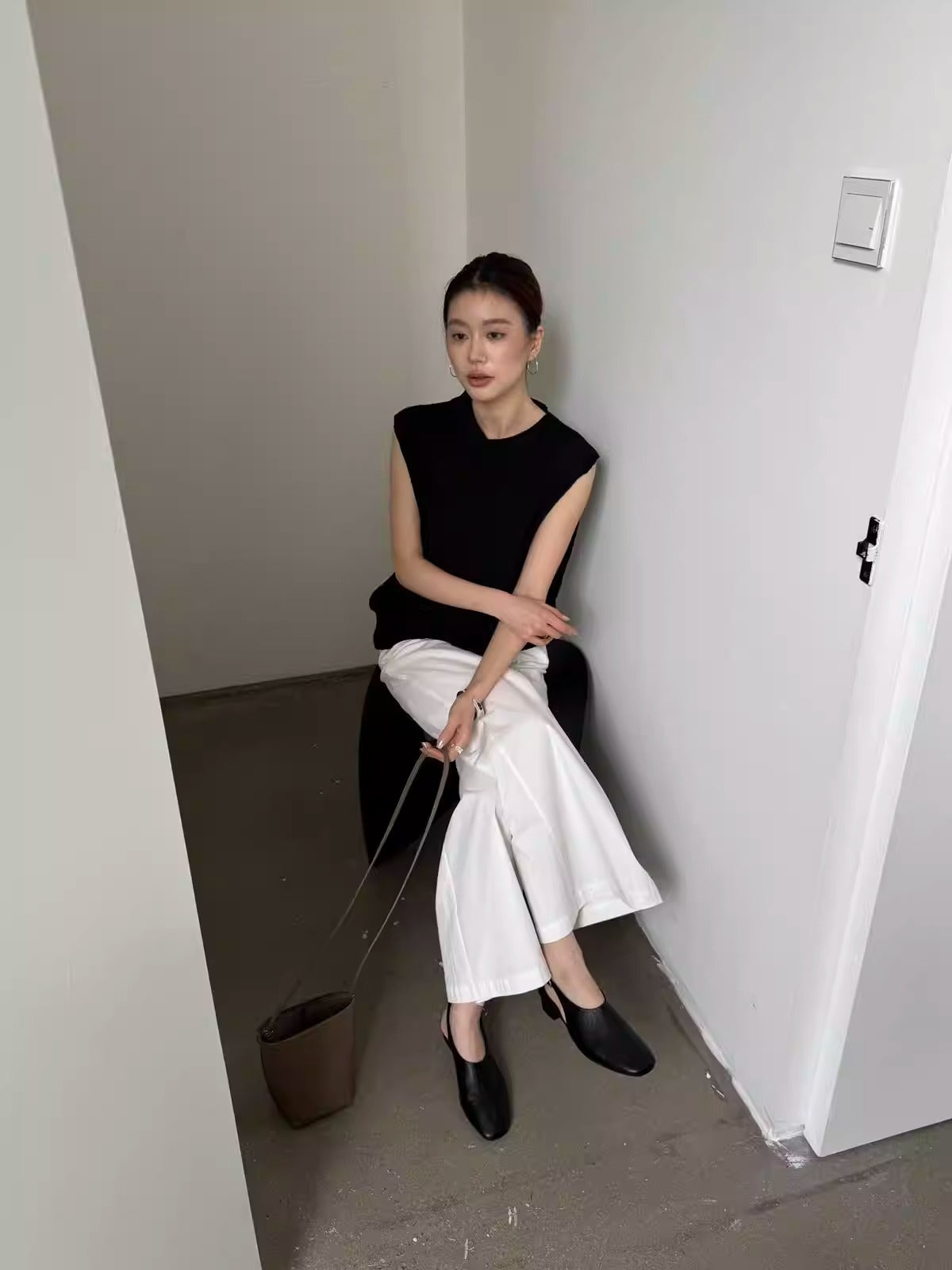 バックストラップフラットシューズ 2325