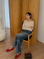 BACK CHARM KNIT 2477