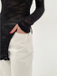 SHEER KNIT LONG TOP 2120