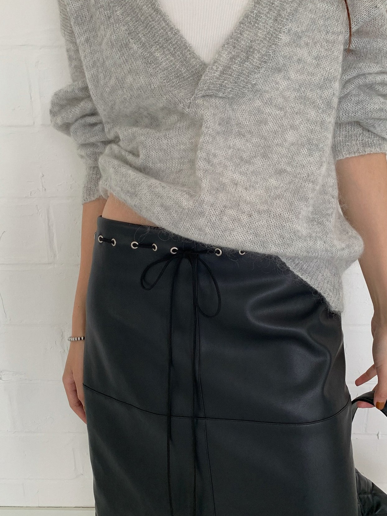 SUEDE MIDI SKIRT 2460