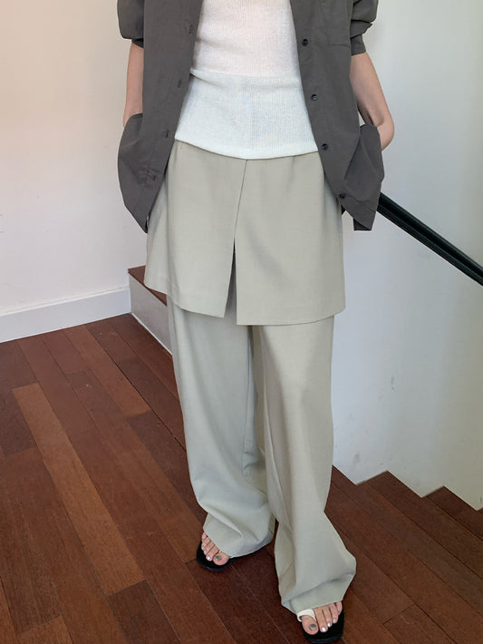 【再入荷】レイヤードデザインスラックス 1953